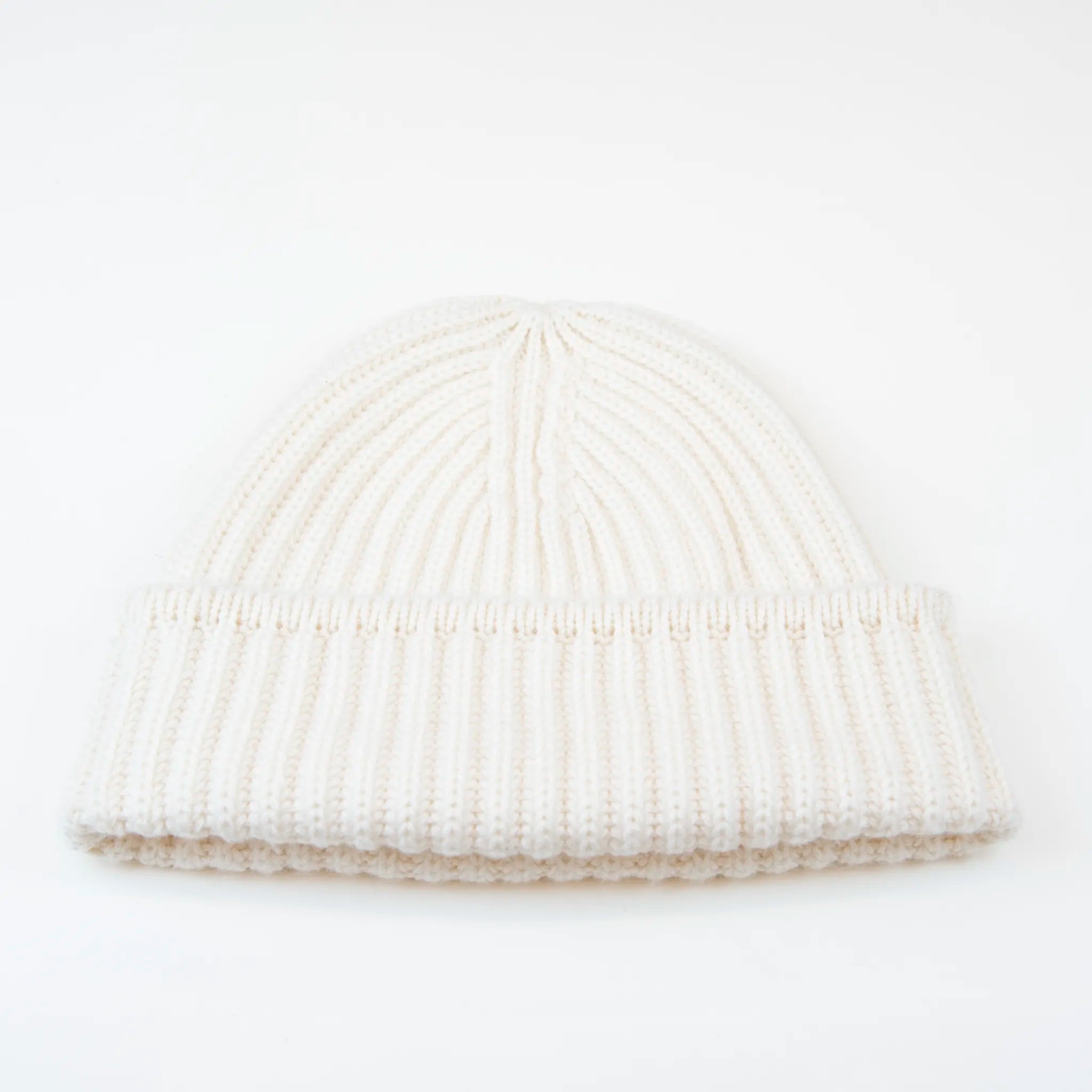 100% cashmere Heavy English rib knit cap – Emporio San Felice