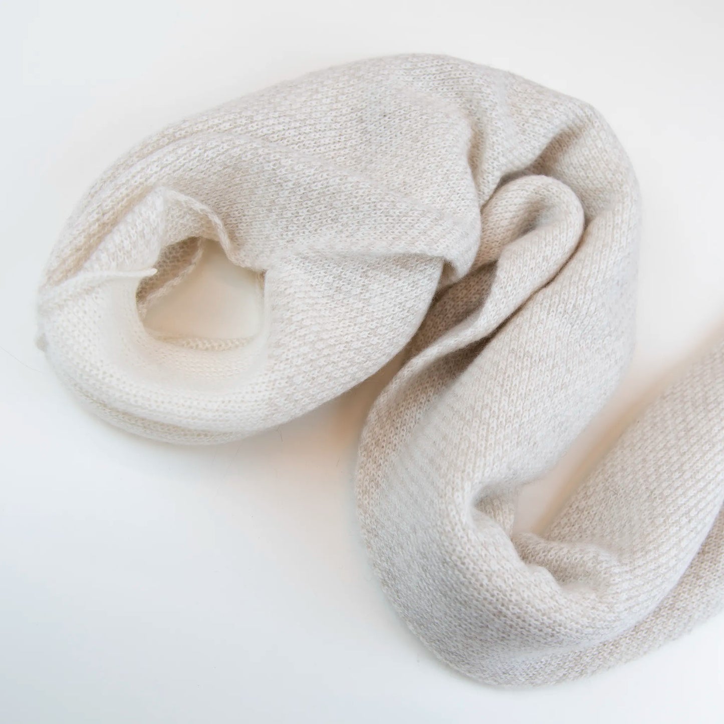 Scaldacollo virgola in 100% cashmere
