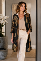 Cardigan “doppio tessuto - double face” Twill di Seta Made in Italy • Sete di Como •