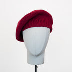 100% cashmere beret