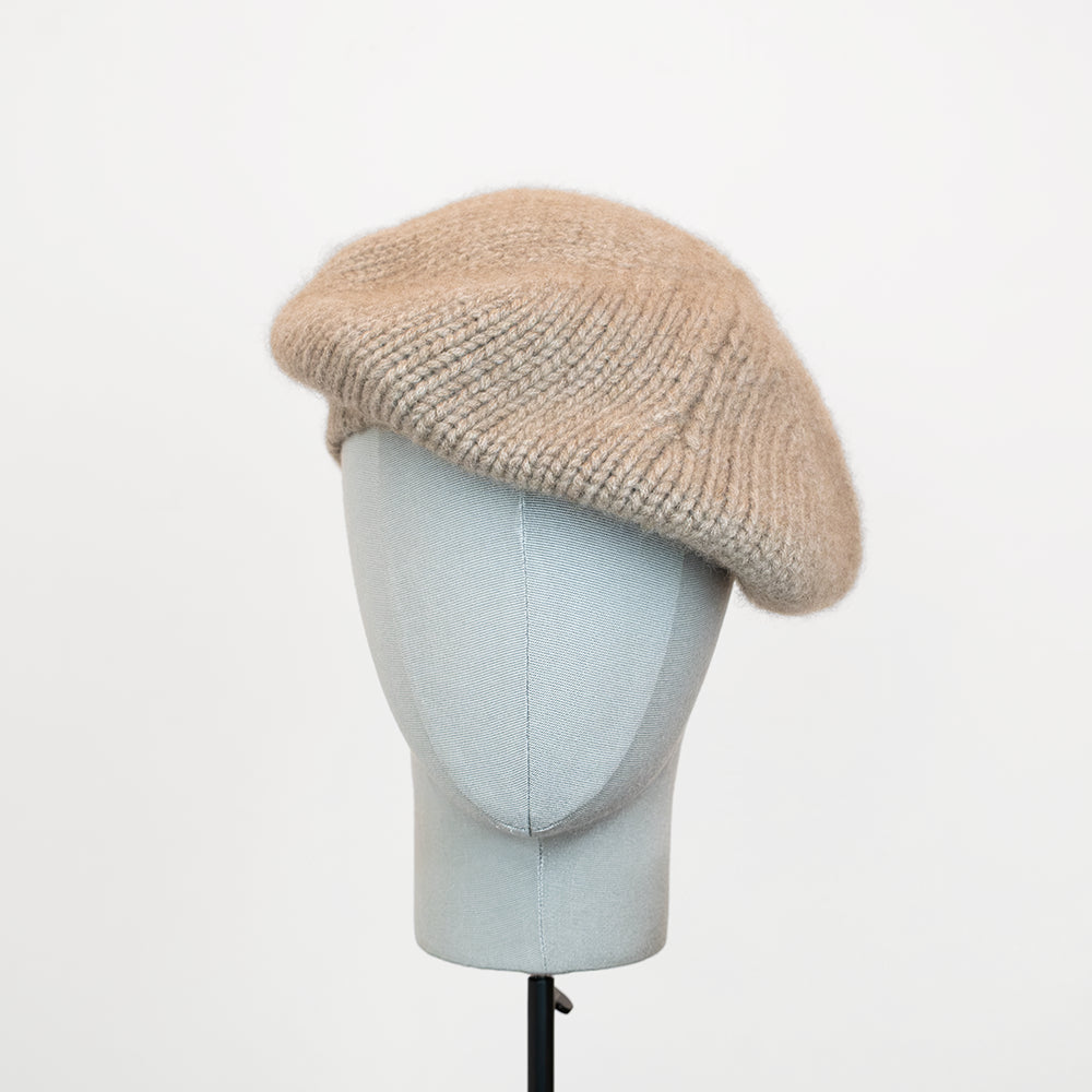 100% cashmere beret