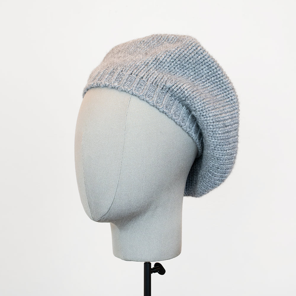 100% cashmere beret