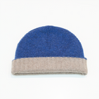 Cuffia double face in 100% cashmere