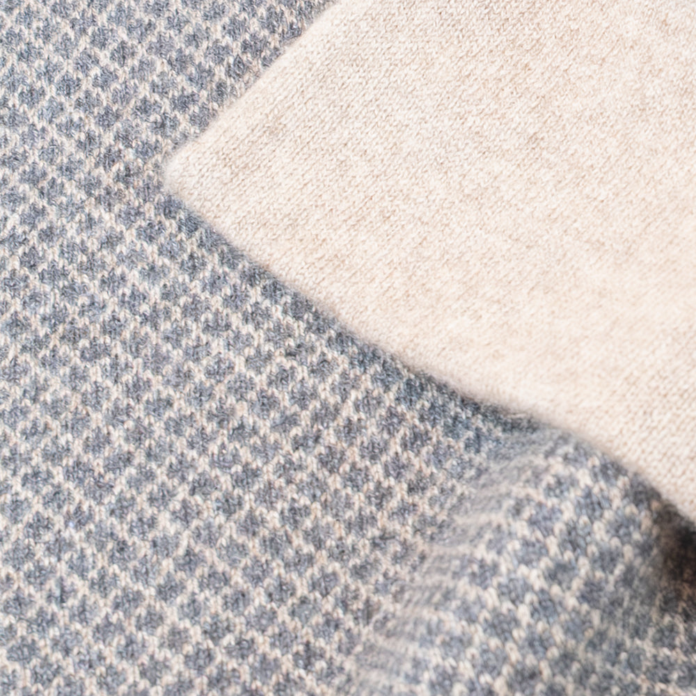 Sciarpa magica rasata 100% cashmere