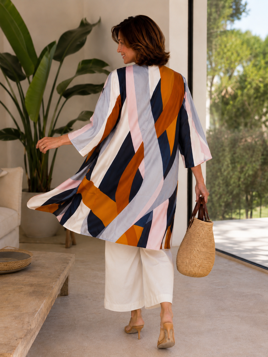 Cardigan “doppio tessuto - double face” Twill di Seta Made in Italy • Sete di Como •