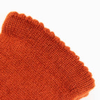 Guanto da donna coccio in 100% Cashmere, morbido e confortevole, Made in Italy, con pregiata manifattura artigianale.