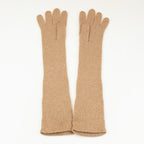 Guanto lungo in 100% cashmere
