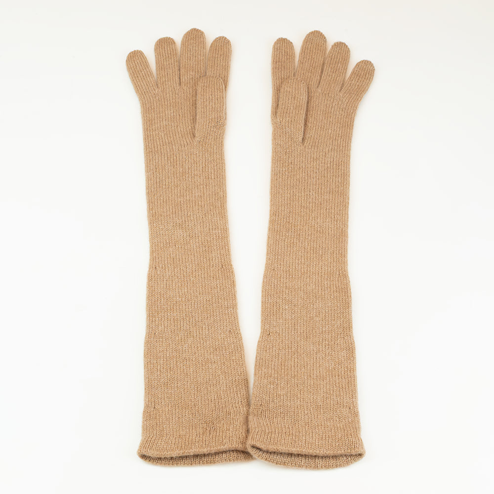 Guanto lungo in 100% cashmere