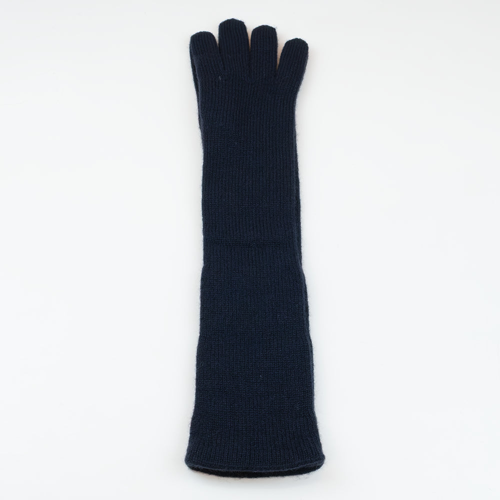 Guanto lungo in 100% cashmere
