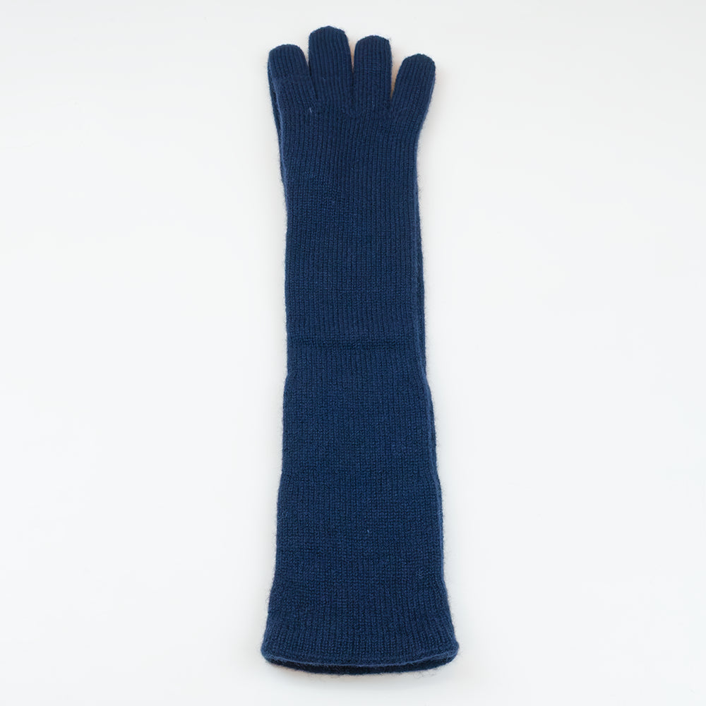 Guanto lungo in 100% cashmere