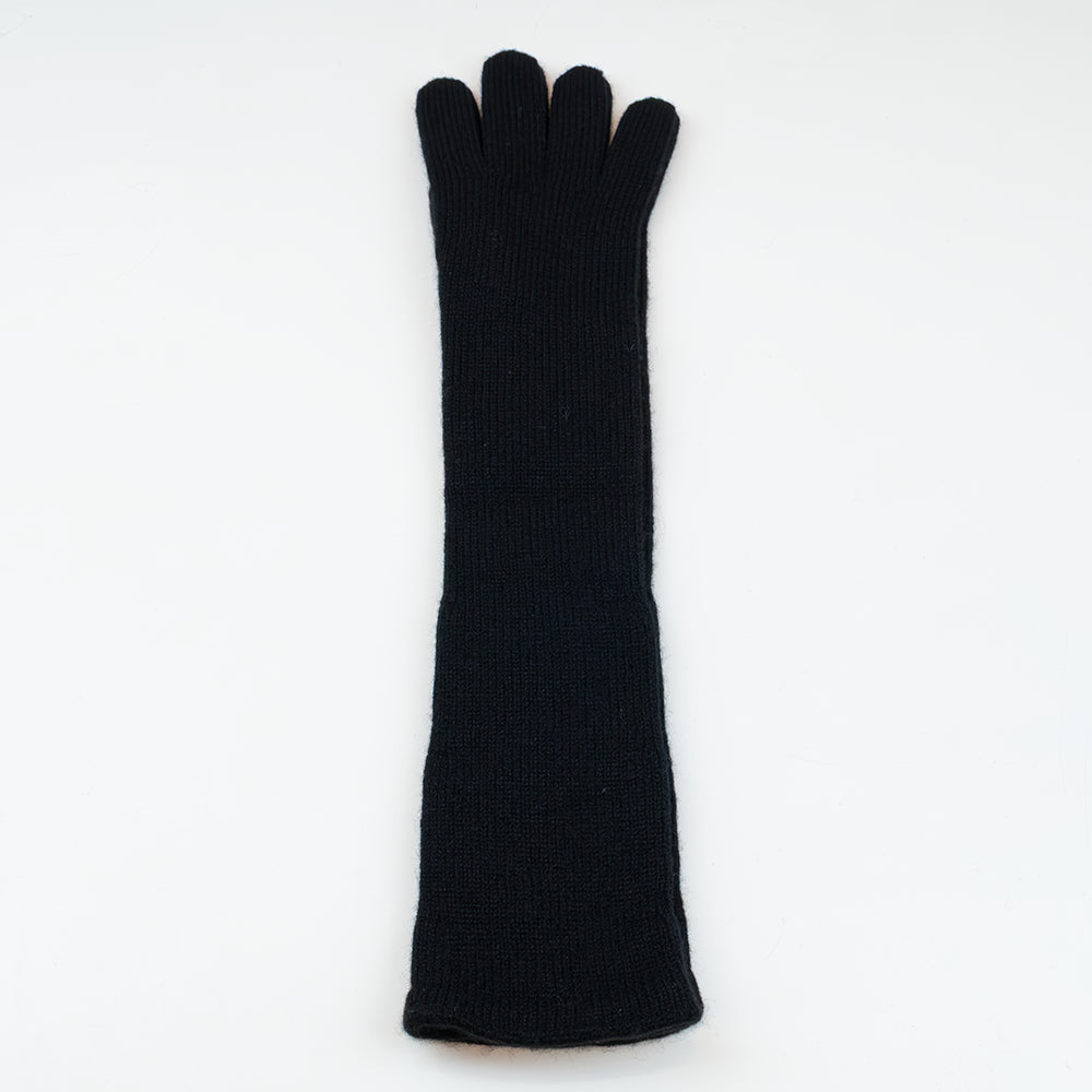 Guanto lungo in 100% cashmere