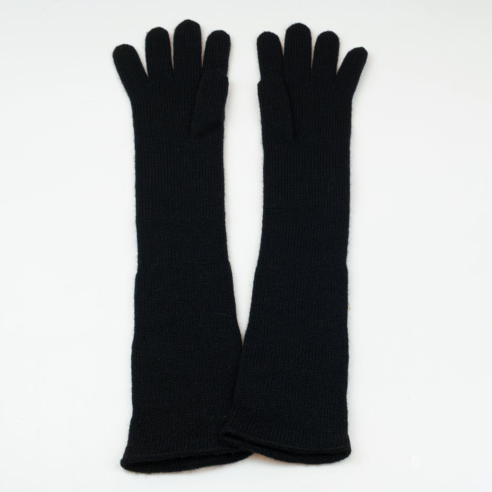 Guanto lungo in 100% cashmere