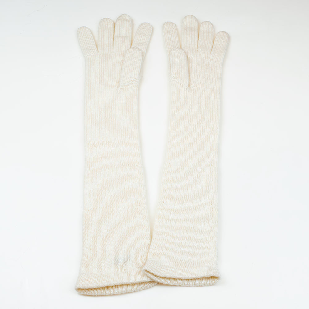 Guanto lungo in 100% cashmere