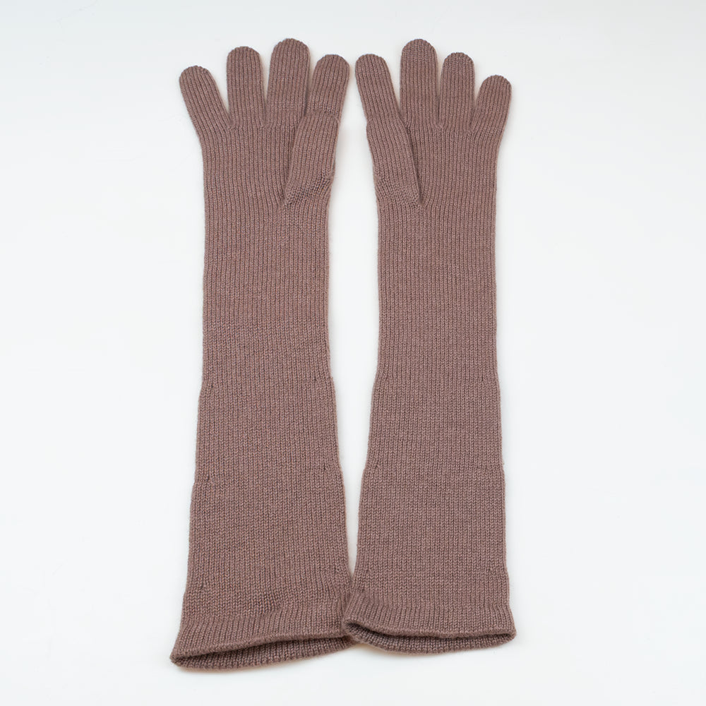 Guanto lungo in 100% cashmere