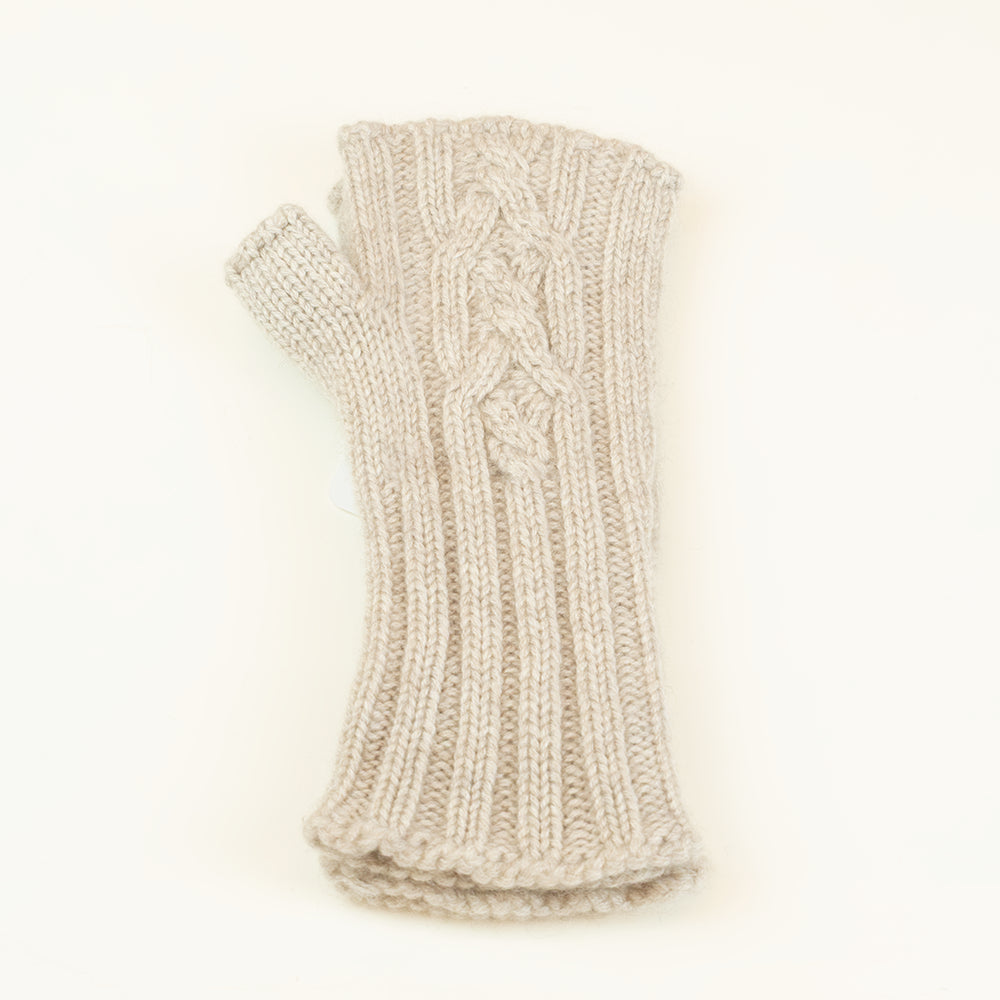 Manicotto corto in 100% cashmere