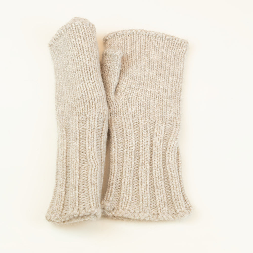 Manicotto corto in 100% cashmere