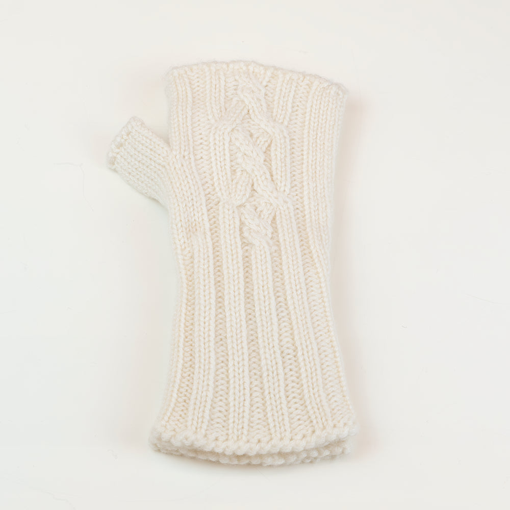 Manicotto corto in 100% cashmere