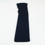Manicotto lungo rasato in 100% cashmere