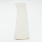 Manicotto lungo rasato in 100% cashmere