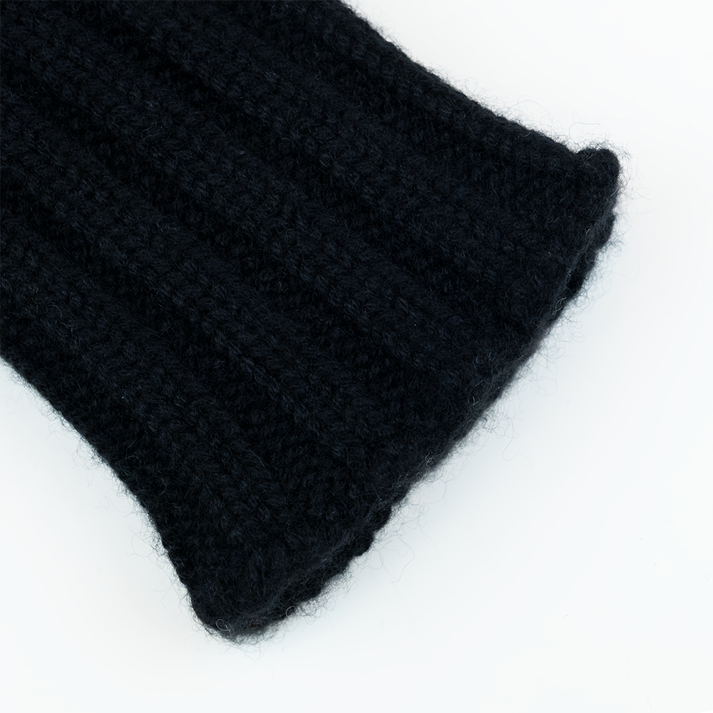 Manicotto corto in 100% cashmere