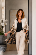 Cardigan “doppio tessuto - double face” Twill di Seta Made in Italy • Sete di Como •