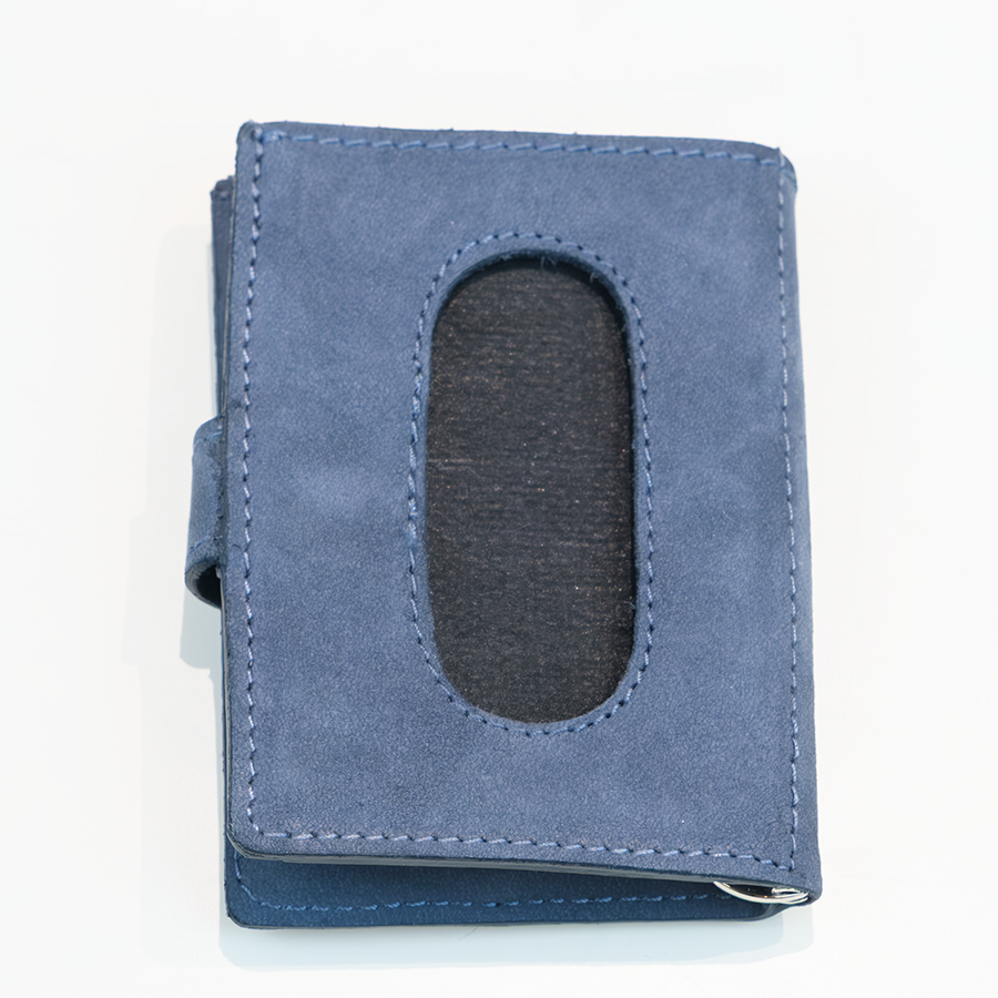 Mini woven smart wallet