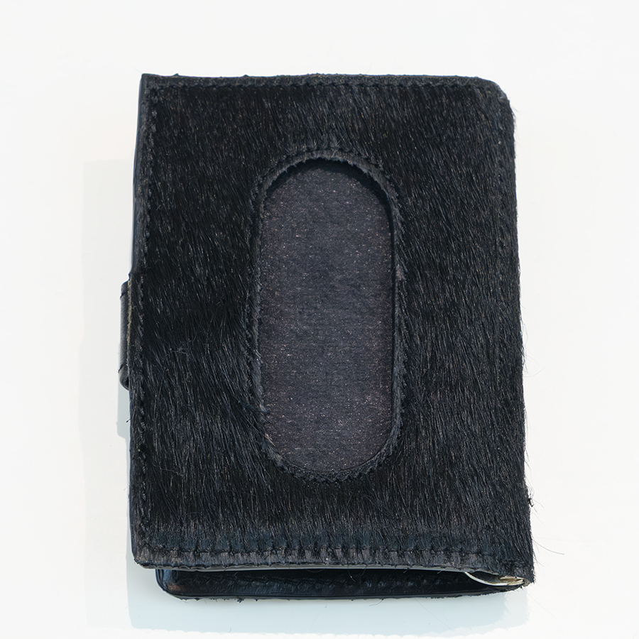 Mini studded smart wallet