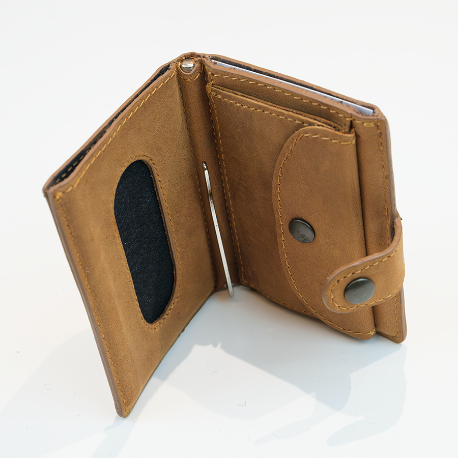 Mini Portafoglio nappa