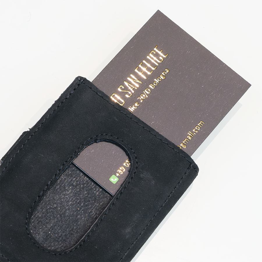 Smart skull mini wallet