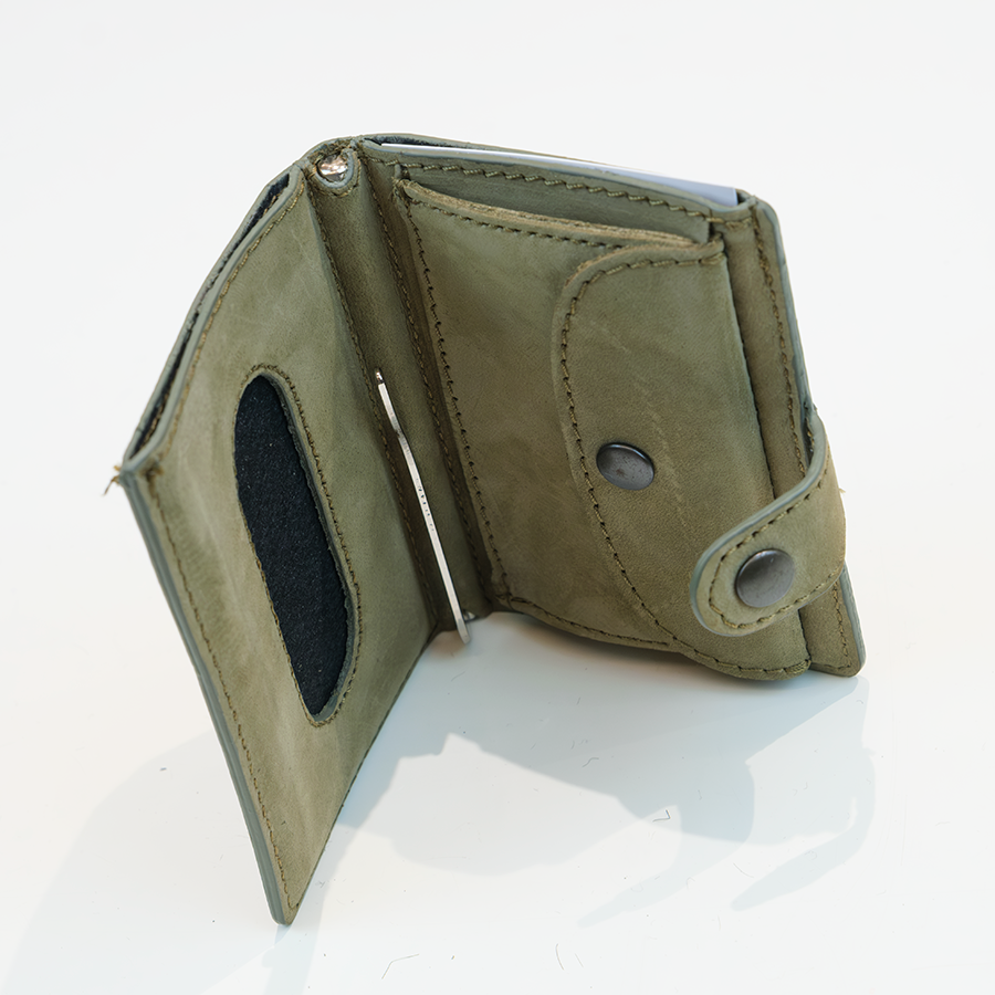 Mini Portafoglio nappa