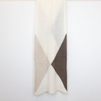 Sciarpa rombo in 100% cashmere