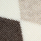 Sciarpa rombo in 100% cashmere