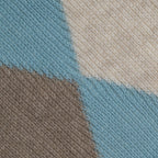 Sciarpa rombo in 100% cashmere