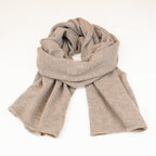 Sciarpa rasata in 100% cashmere