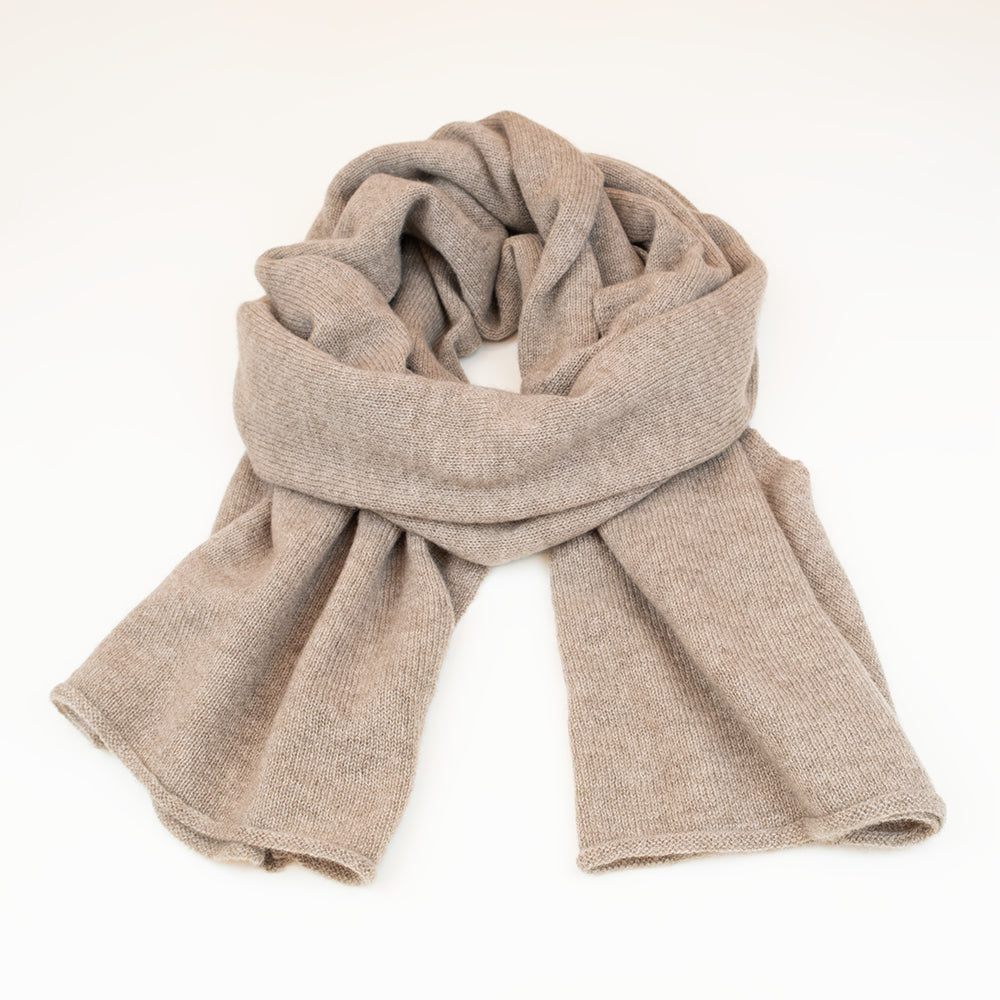 Sciarpa rasata in 100% cashmere