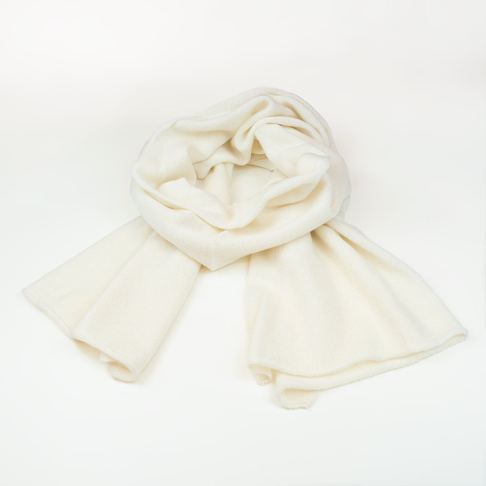 Sciarpa rasata in 100% cashmere