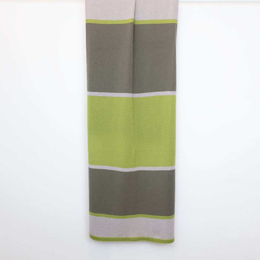 Sciarpa righine in 100% cashmere