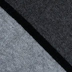 Sciarpa righine in 100% cashmere