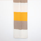 Gestreifter Schal aus 100 % Kaschmir