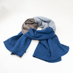 Sciarpa righe in 100% cashmere
