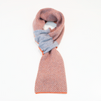 Sciarpa magica rasata 100% cashmere