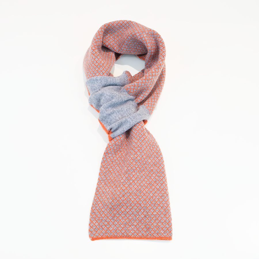 Sciarpa magica rasata 100% cashmere