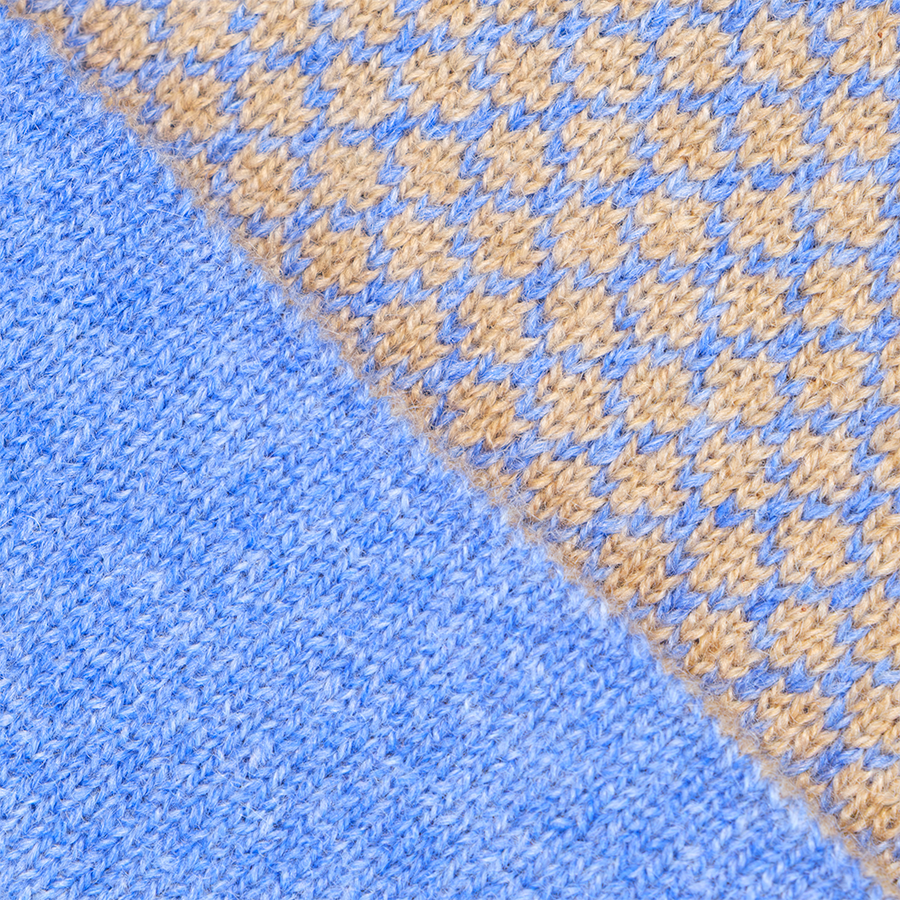 Sciarpa magica rasata 100% cashmere