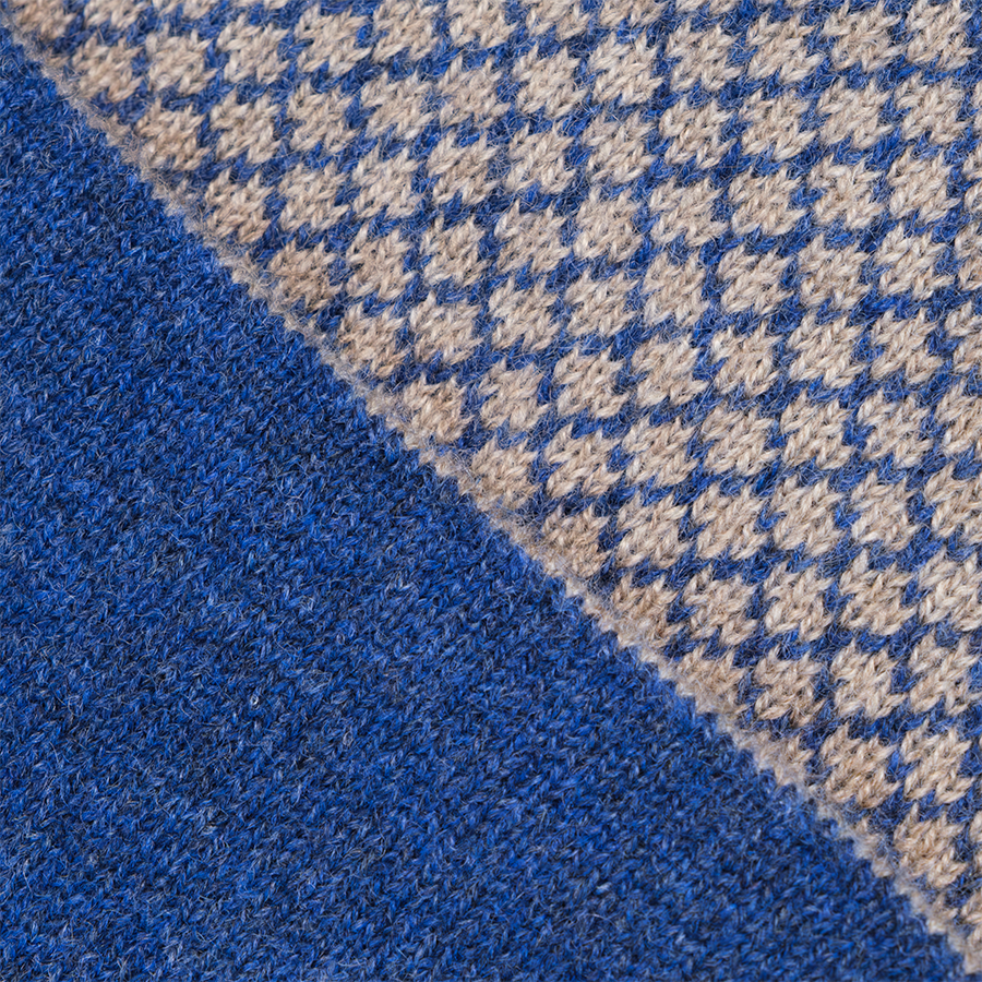 Sciarpa magica rasata 100% cashmere