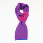 Sciarpa magica rasata 100% cashmere