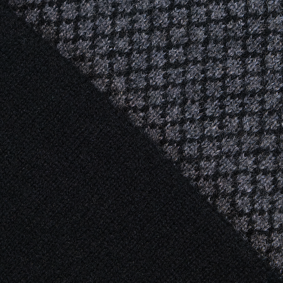 Sciarpa magica rasata 100% cashmere