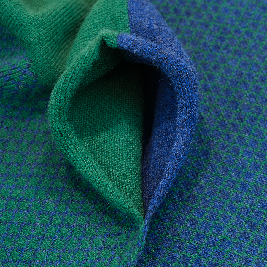 Sciarpa magica rasata 100% cashmere