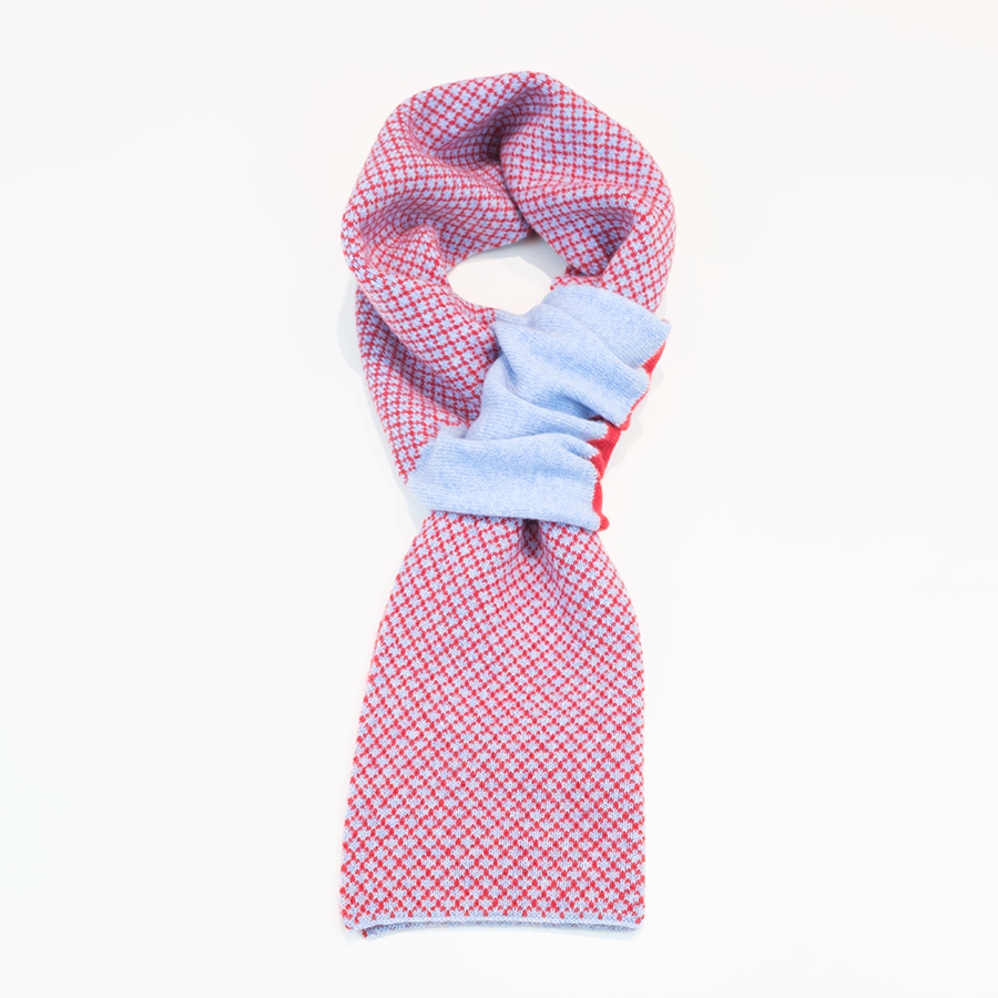 Sciarpa magica rasata 100% cashmere