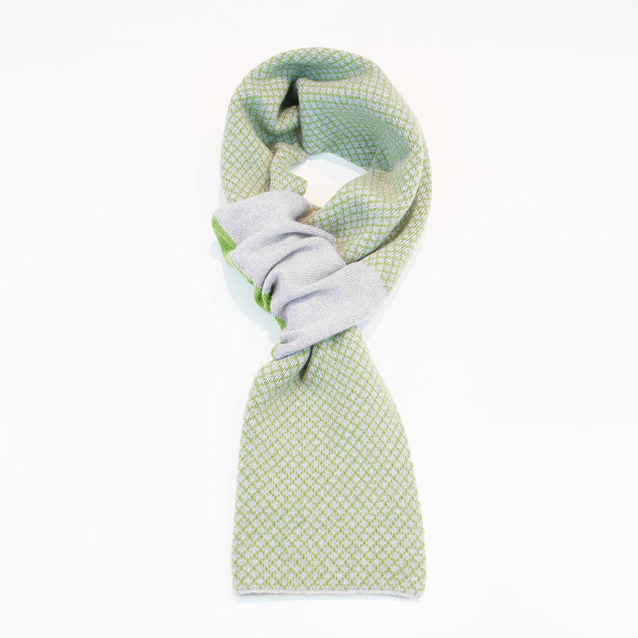 Sciarpa magica rasata 100% cashmere