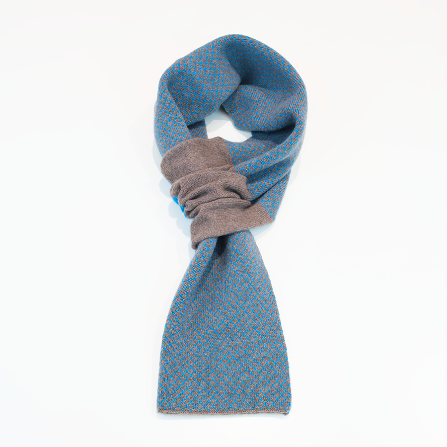 Sciarpa magica rasata 100% cashmere